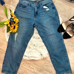 High Rise Boyfriend Jeans